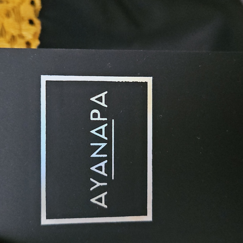 AYANAPA SZ 10 & 12 DRESS YELLOW and Black Lace Dress - Picture 3 of 5